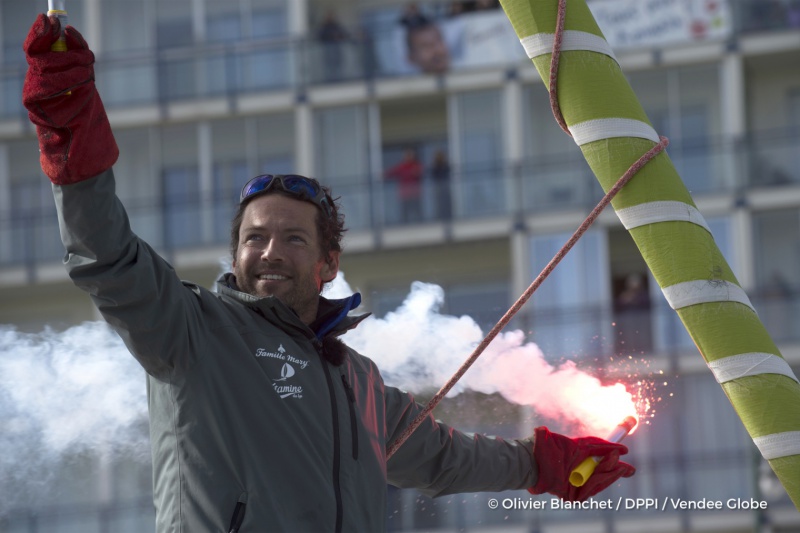 8éme édition du vendée Globe l'Everest des mers - Page 21 168835arrivee