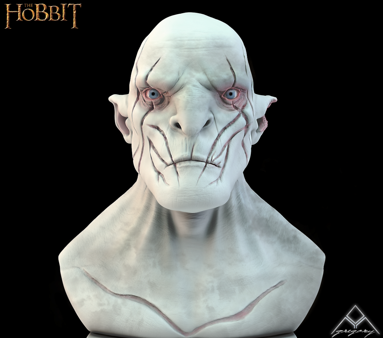 Orque Azog de la saga Le Hobbit [création 3D] de Greg_3D - Page 2 169892Azog5