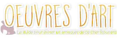 Identifier les vraies œuvres des contrefaçons 17150370a