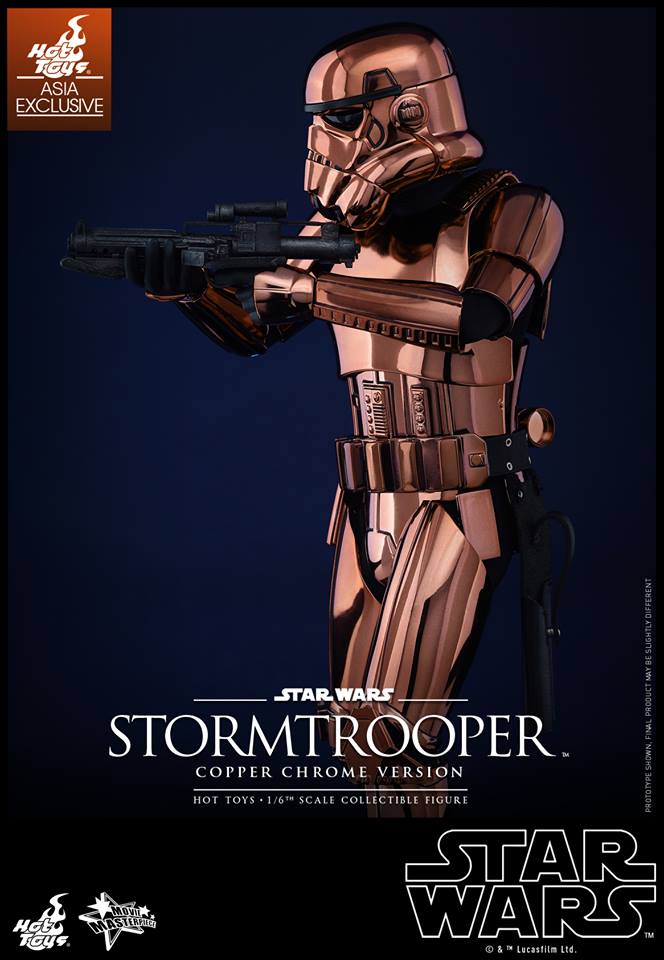 HOT TOYS - Star Wars: TFA - Stormtrooper Copper Chrome 175600107