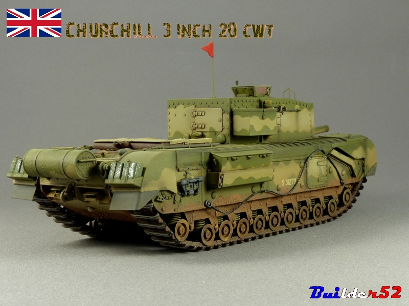 CHURCHILL 3 Inch 20 CWT  -  AFV CLUB 1/35 179122P1030051