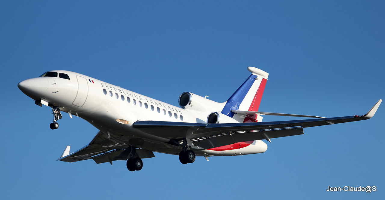 Dassault Falcon 7X République Française F-RAFB "Cotam 004" le 16.11.13 187441IMG0312filtered