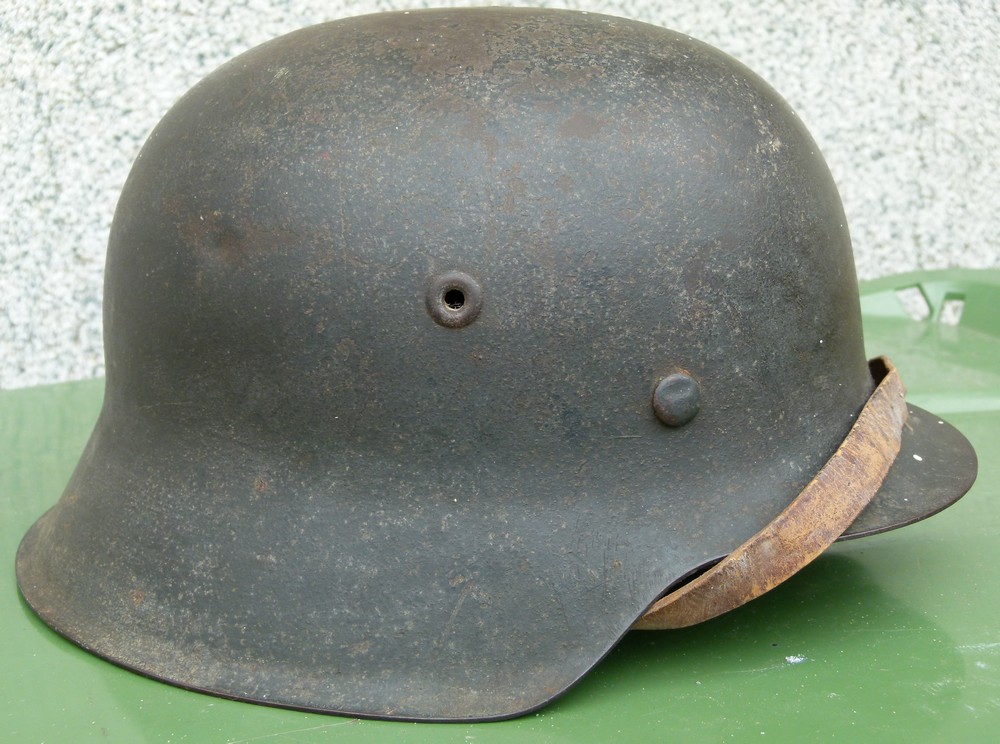 Casque allemand M42 prise de guerre. 193060ns4