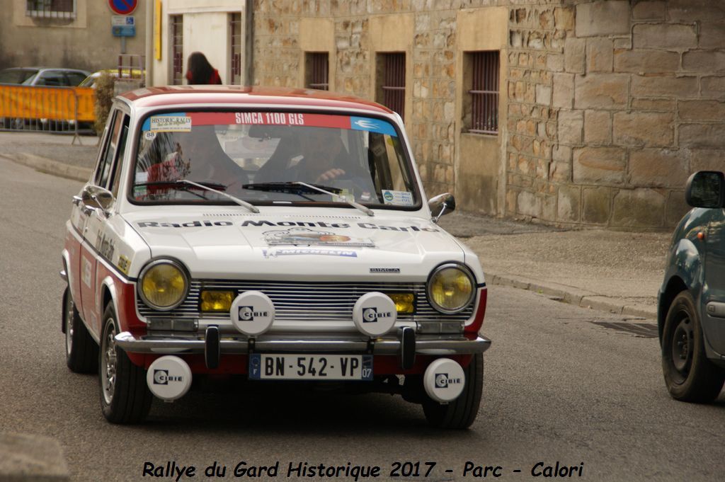  [30] [30/09 et 01/10/2017] 15ème RALLYE DU GARD HISTORIQUE - Page 7 197332DSC02835