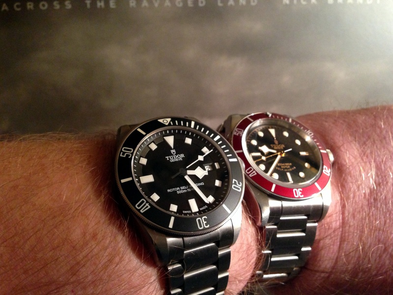 tudor - cruel dilemme Tudor black bay ou pelagos 198110TUDORS