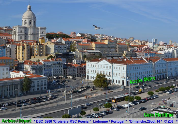 ESCALE Croisière MSC Poésia à Lisbonne/Portugal  26Oct.14  198234DSC0266