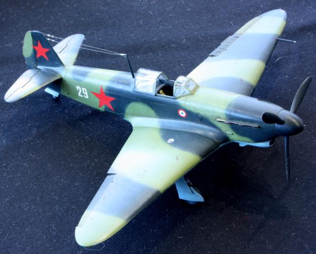 Yak-1b d'Yves Mah, maquette au 1/48 198701Yak1b