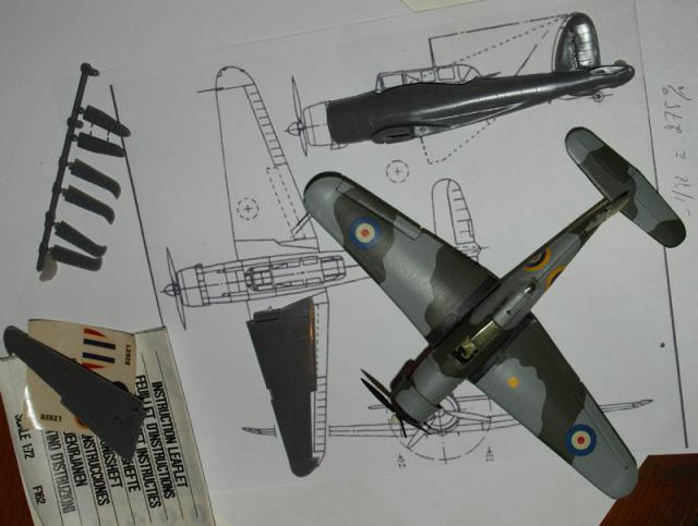 [Frog] Blackburn Skua 1/72  (VINTAGE) 200226BS001