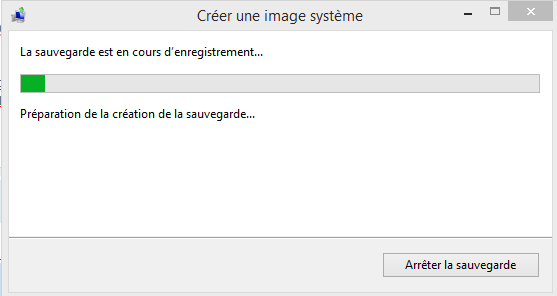 Faire une sauvegarde image sous Windows 8.1 201330sauvegardeimage818