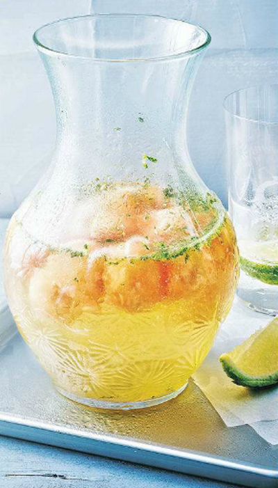 Cocktail de Melon au Champagne et Citron Vert  203226cocktaildemelonauchampagne