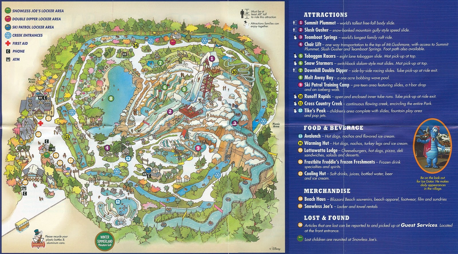 Hadès Studio Blizzard beach 206221BlizzardBeachGuidemap3