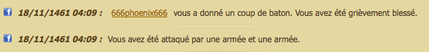 666phoenix666- Coups et blessures,  lance illégale-Trahison  10/12/1461 207748Capturede769cran20131210a768180432