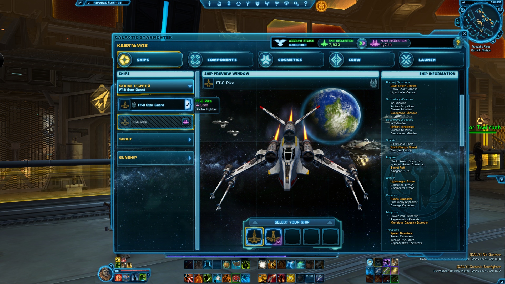 Le Galactic Starfighter sur le PTS 215527Screenshot20131117130917534000