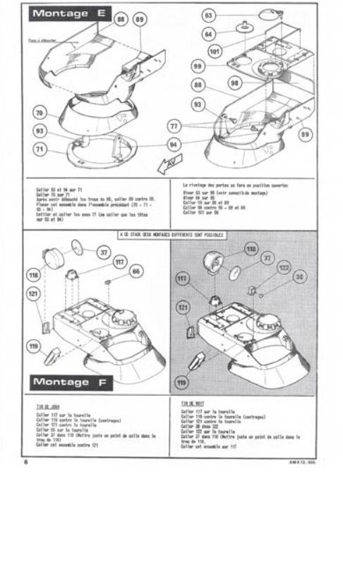  AMX 13 Canon de 105 [ Heller ] 1/35 21627413105006