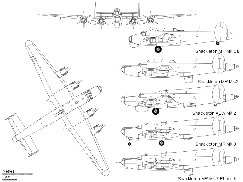 HAWKER-SIDDELEY (BAE) NIMROD 221385AvroShackletonCt