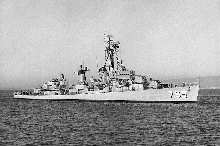 USN DESTROYERS CLASSE MAHAN 234609USSPrestonDD795