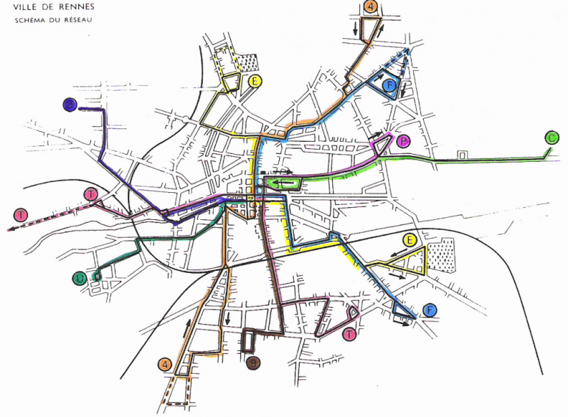 Evolution du réseau rennais depuis 1897 (sa création !) 2375951966