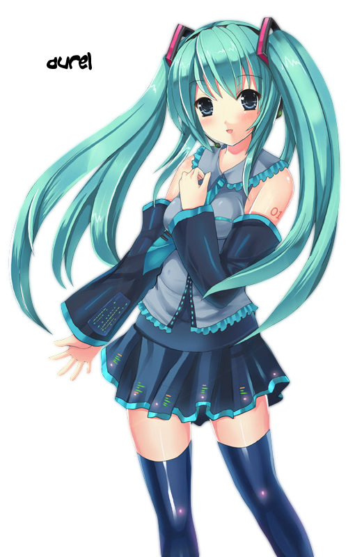 Render Vocaloid ! 238637Miku056