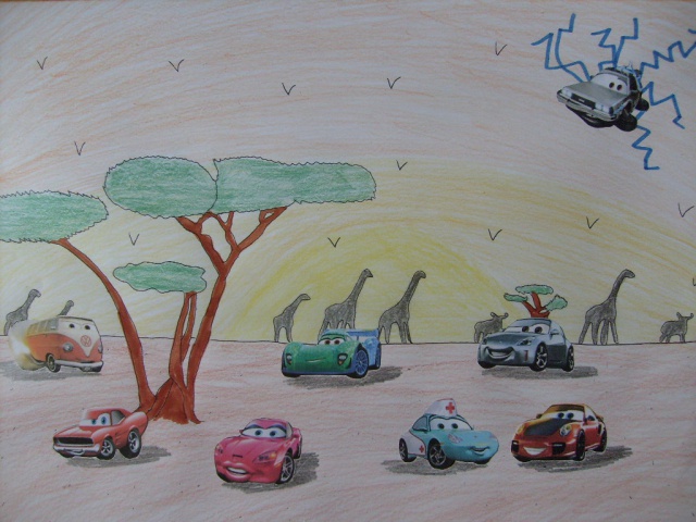 [Dessins] Mes dessins de débutant sur le monde de Cars  240102Photo010
