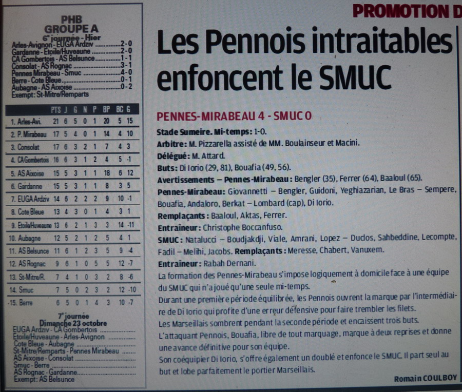 STADE MARSEILLAIS UNIVERSITE CLUB / PHA PROVENCE  - Page 3 242637P1230544