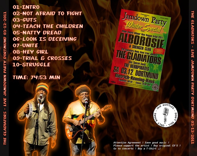 Alborosie + Gladiators- Live Jamdown Party Dortmund 03-12-2011 249977Back