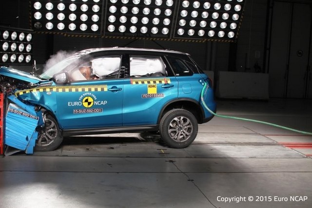 Le tout nouveau Suzuki Vitara décroche cinq étoiles aux crash-tests Euro NCAP 251106SuzukiVitaracrashtestsEuroNCAP1