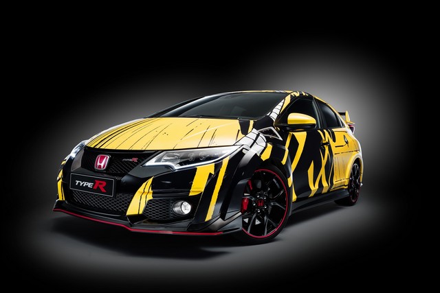 Honda et la Fondation Jean Graton dévoilent une « Art Car » à l’occasion des 24 Heures du Mans Auto 2016 et du festival de la vitesse de Goodwood 25273574347HondaCivicWTCCArtCar2016