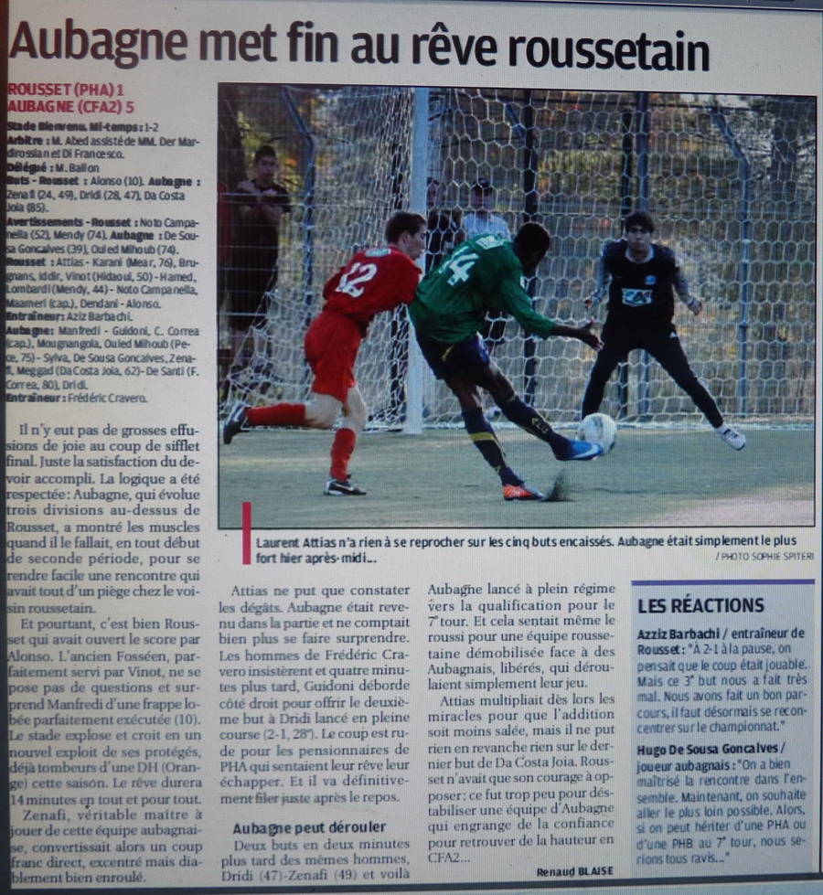 F C ROUSSET STE VICTOIRE  .../ DH CLUB VILLE ET STADE  - Page 2 255126P1240018