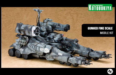 [Kotobukiya] Gunhed Fine Scale Modle Kit 255376gunh