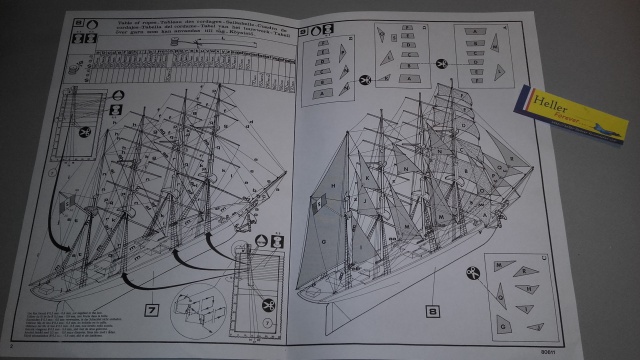 [HELLER] Analyse du Clipper la BELLE ETOILE 1/250ème Réf 80611 25715820161105162128