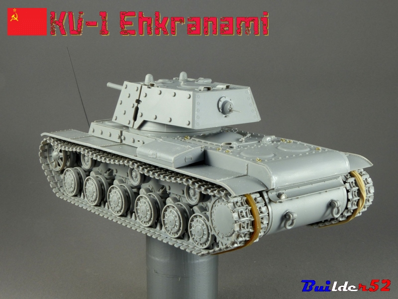 KV-1 Ehkranami  -  TRUMPETER 1/35 - Page 2 259857P1030115