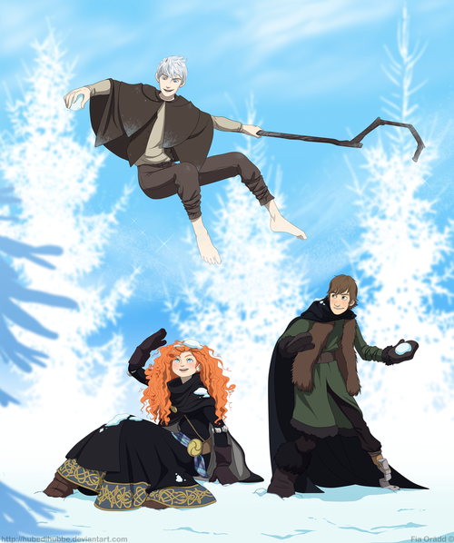 (Fan art) Merida, Rapunzel, Jack et Hiccup - The Big Four - Page 4 264618tumblrmgdsz8UOjE1qlrfrmo1500