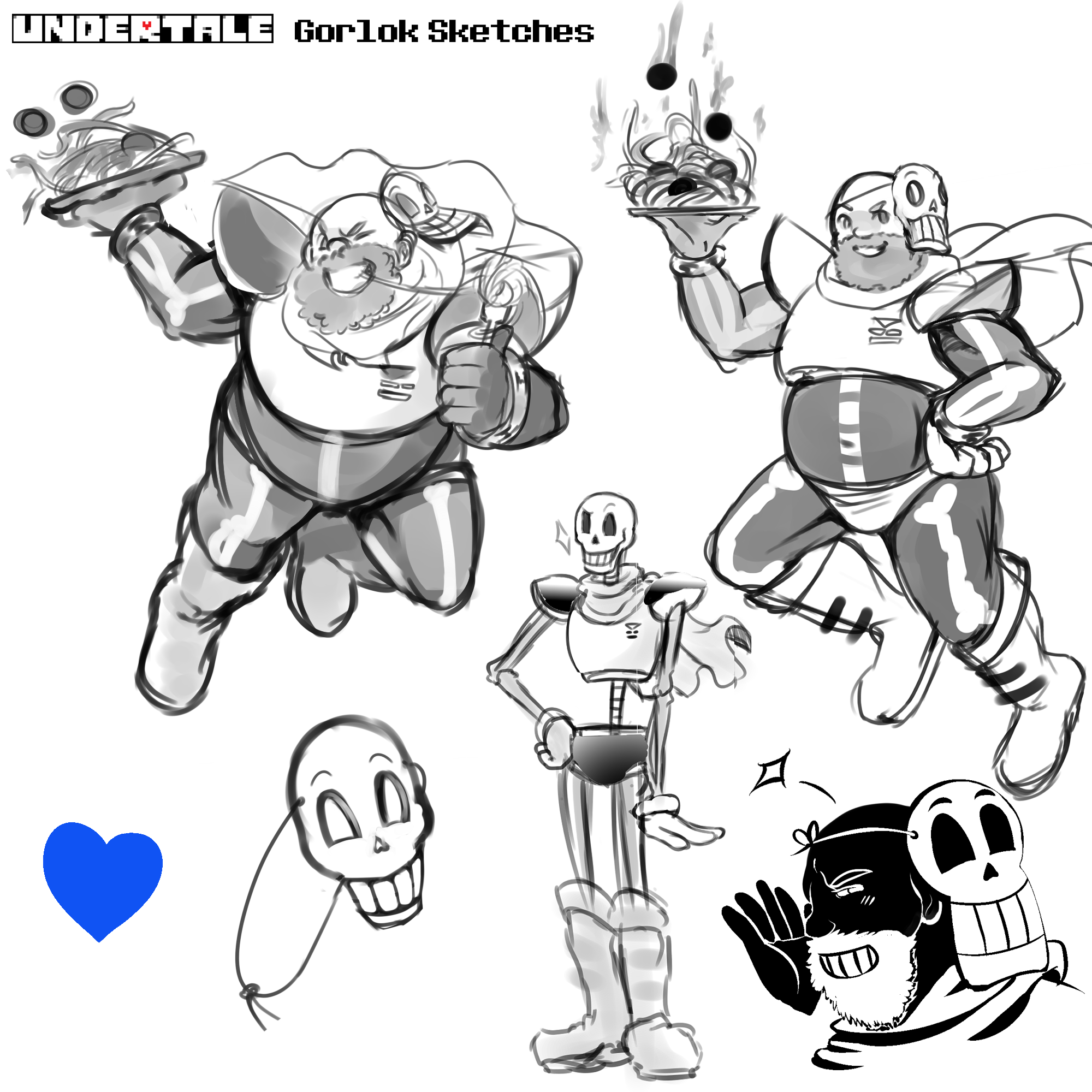 Anix's UnderTale Fanart~!  265556UndertaleGorloktheSkeleton