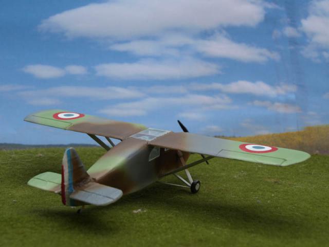 Avion estafette 1939/40  Salmson D2 Phrygane au 1/72  FINI 269387S020