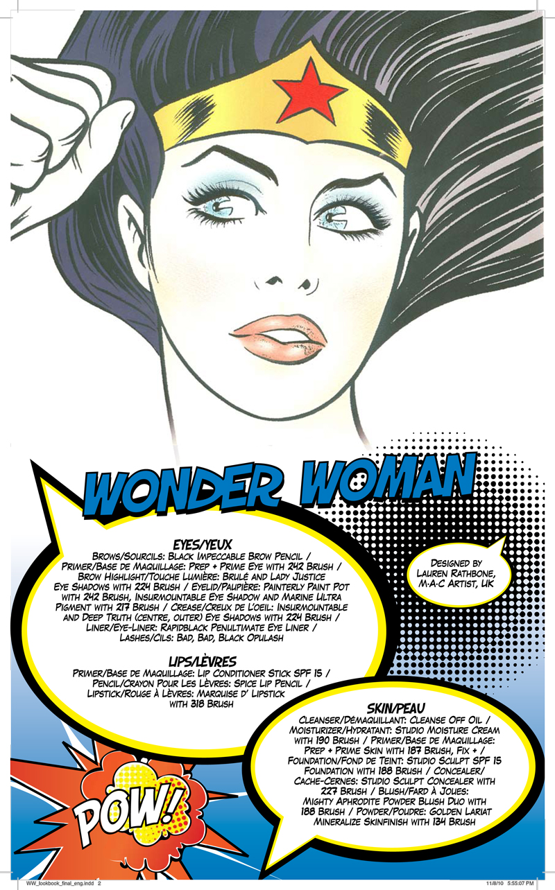 WONDER WOMAN 271985MACFacechartWonderwomanWONDERWOMAN