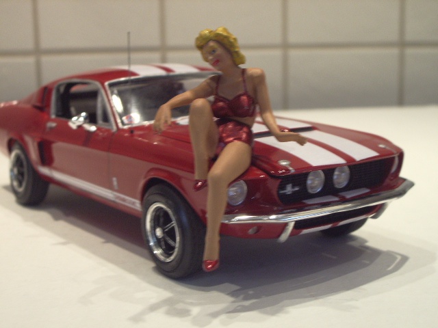 mustang shelby 350 GT 1967  au 1/25 de chez AMT/ERTL  275575IMGP1065