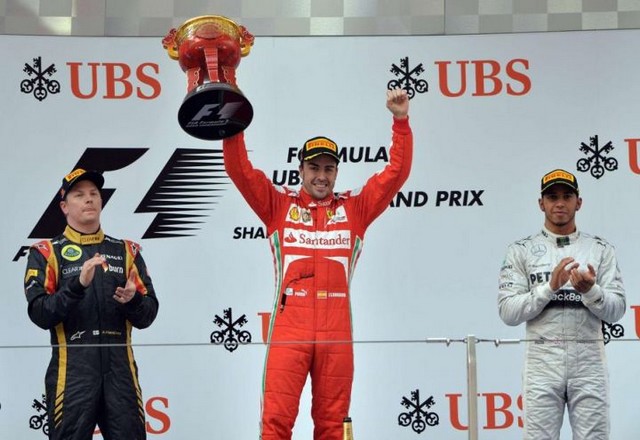 F1 GP de Chine 2013 : Victoire de Fernando Alonso 2762392013KimiRikknenFernandoAlonsoLewisHamilton2