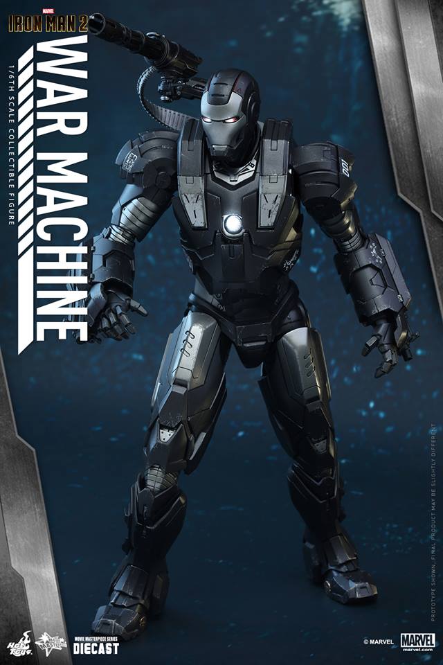 HOT TOYS - Iron Man 2 - War Machine Diecast 279235110