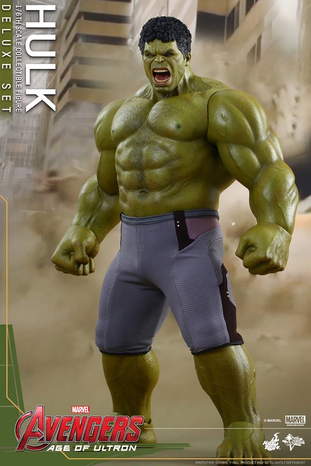 HOT TOYS - Avengers: Age of Ultron - Hulk (Deluxe Set) 281024112