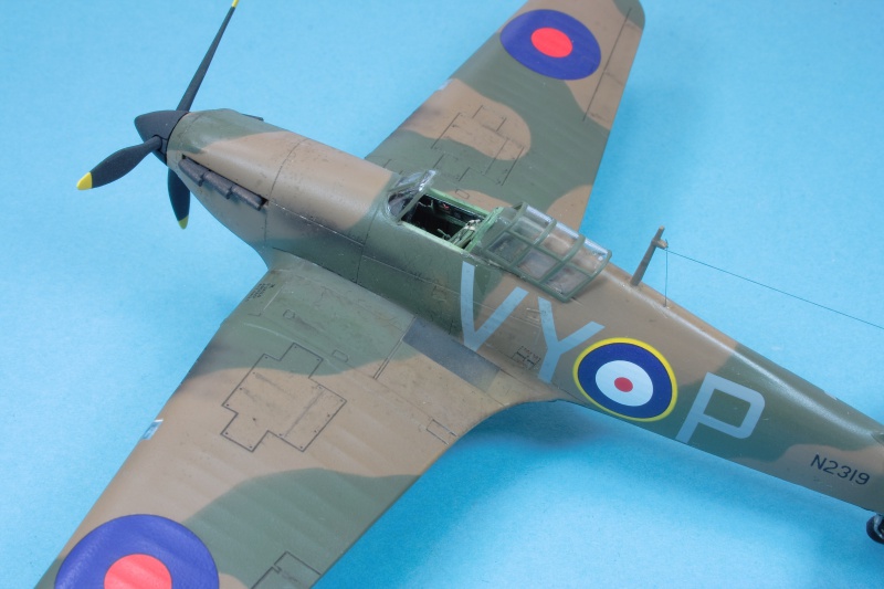 Hurricane MkI Airfix 72 Fabric Wing 290469IMG7801