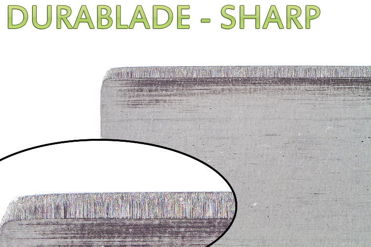 Comparaison du "FIL" des lames en photos 292361DURABLADESHARP