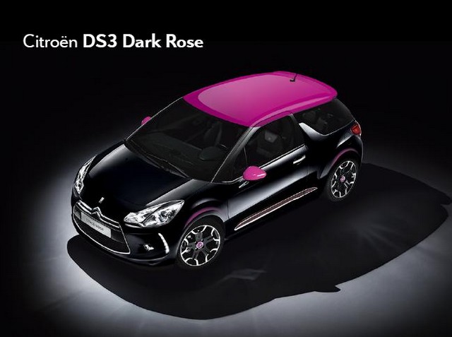 Nouvelle Édition Limitée DS3 et DS3 Cabrio Dark rose  301141CitronDS3DarkRose1