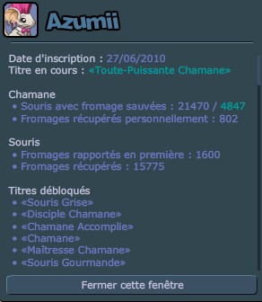 [Candidature] Azumii 306163stats