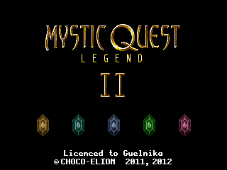 [RM2003] Mystic Quest Legend 2 317461MQLIITitre