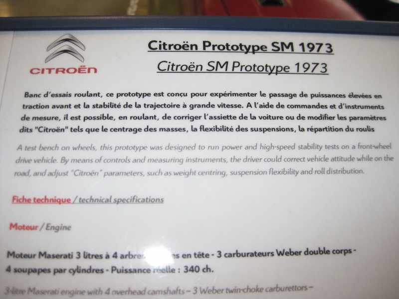 Visite au Conservatoire CITROËN en 2010 327726IMG0174