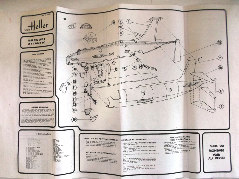 BREGUET Br 1150 ATLANTIC 1/100ème Réf L 715 334166011