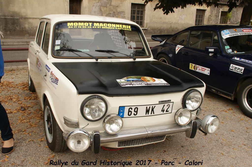  [30] [30/09 et 01/10/2017] 15ème RALLYE DU GARD HISTORIQUE - Page 7 334280DSC02825