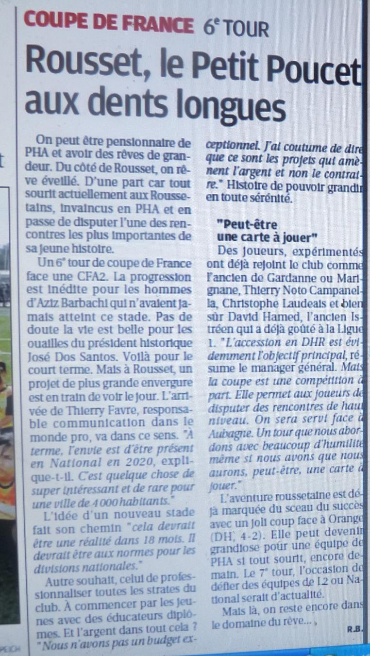 F C ROUSSET STE VICTOIRE  .../ DH CLUB VILLE ET STADE  - Page 2 335617P1230920