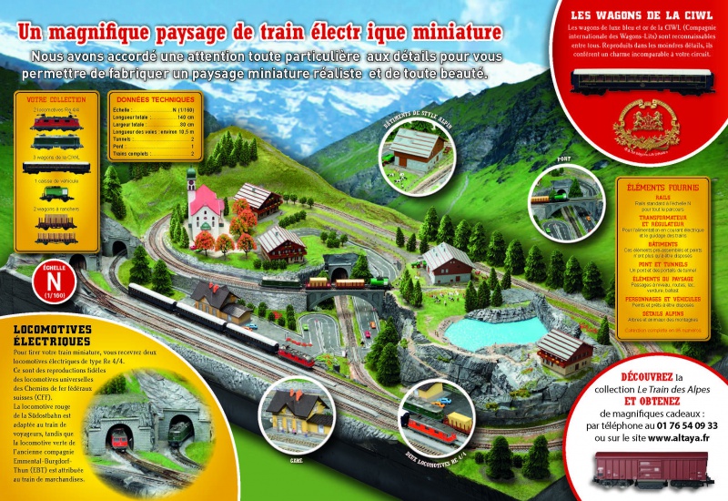 collection Altaya - Construisez un réseau en N 339021TraindesAlpesAltayaPage3