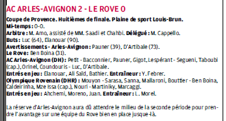 AC ARLES-AVIGNON B // CFA2  MEDITERRANEE GROUPE E  - Page 13 343053571